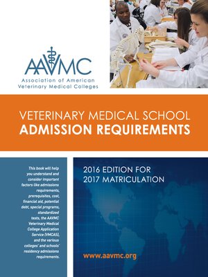 cover image of Veterinary Medical School Admission Requirements (VMSAR)
